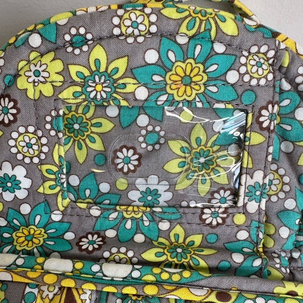 Vera Bradley Lizzy Lemon Parfait Yellow Crossbody Bag - Picture 6 of 16
